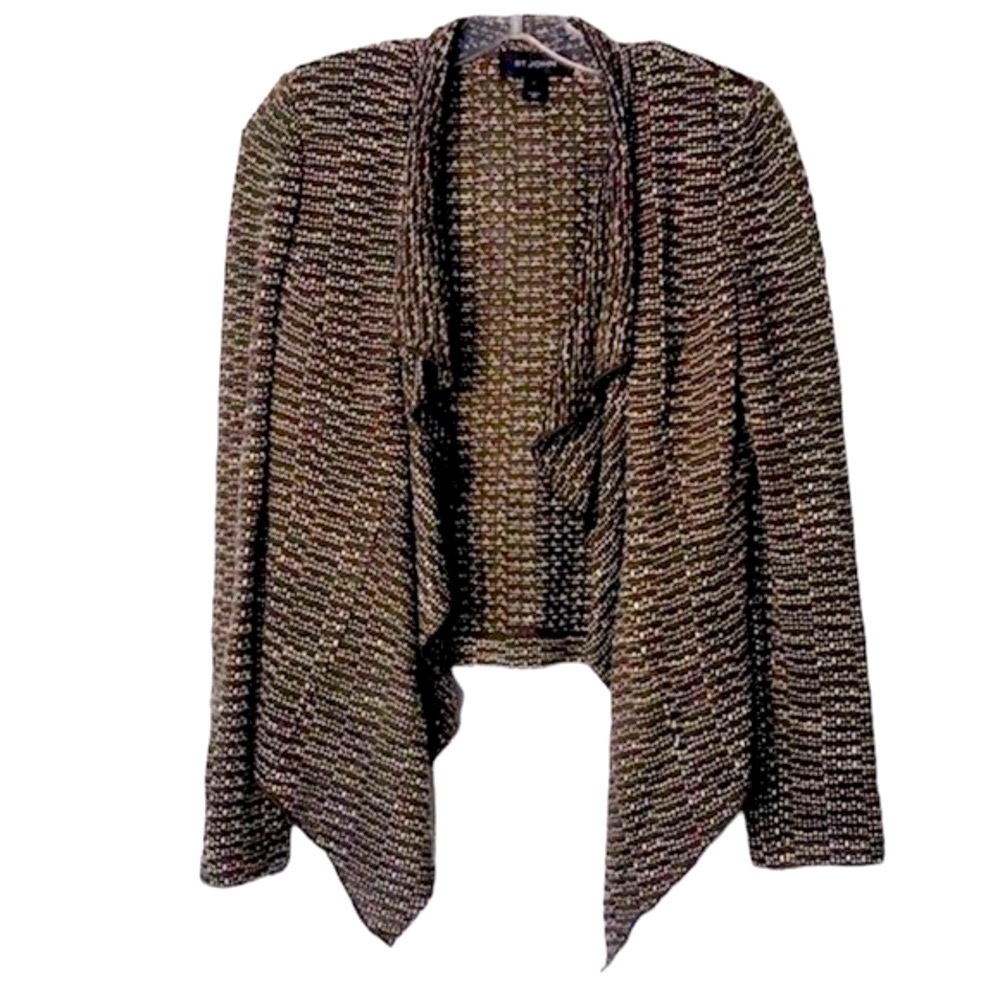 ST. JOHN OPEN DRAPE KNIT CARDIGAN SIZE 2